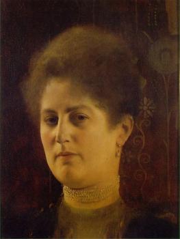 Gustav Klimt : Portrait of a lady III